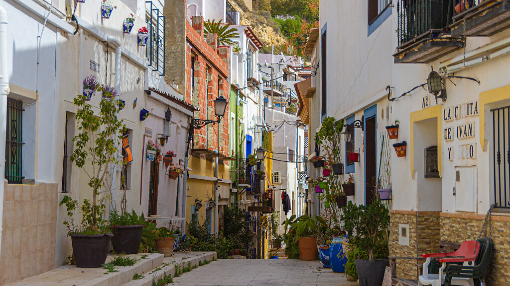 Barrio de Santa Cruz Alicante