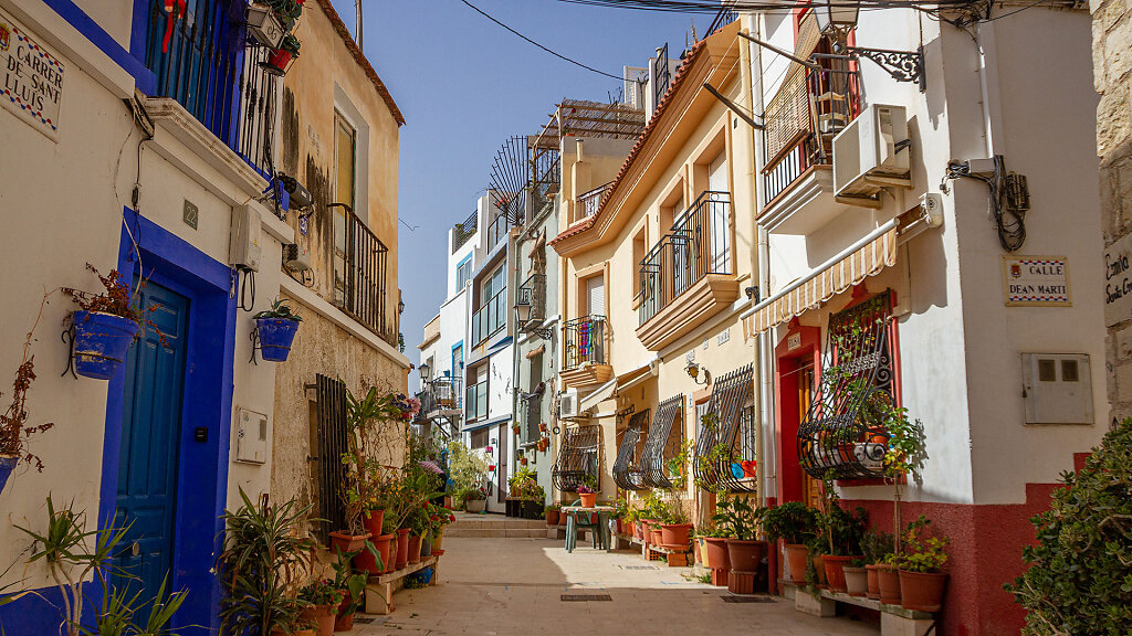 Barrio de Santa Cruz Alicante